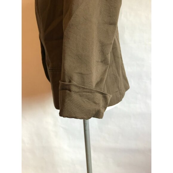 Tabitha Anthropologie Gray 3/4 Sleeve Blazer Jacket, Size 6 (US) - Picture 10 of 11